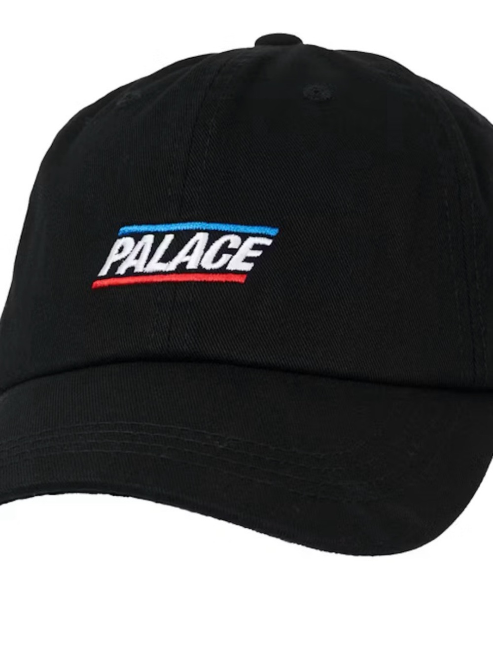 Palace BASICALLY A GORE-TEX  6-PANEL Hat Baseball Cap Black In Mint Condition